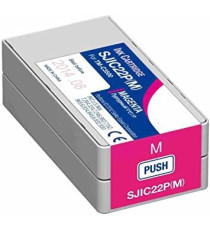 CARTUCCIA SJIC22P(C) CIANO C33S020602 INK PIGMENTATO COMPATIBILE PER EPSON COLORWORKS TM C3500 CAPACITA' 32,5ml