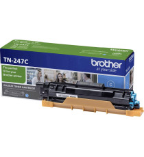 TONER TN247C CIANO TN243 CON CHIP COMPATIBILE PER BROTHER Dcp-L3500s HL-L3200s MFC-L3700s TN-247 TN-243 CAPACITA' 2.300 PAGINE