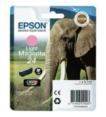 ORIGINALE EPSON T2425 LIGHT CIANO C13T24254012 CARTUCCIA PER EPSON XP750 XP850 XP860 XP950 XP55 24 CAPACITA' 5.1ml