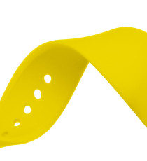 CINTURINO IN SILICONE VERDE 42MM E 44MM SPORTIVO PER APPLE WATCH SERIE 2-3-4-5 SILICONE ALTA QUALITA' CON CHIUSURA PIN-AND-TUCK