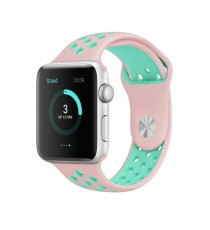 CINTURINO IN SILICONE NERO/VERDE2 38MM 40MM MISURA S MOD. NIKE APPLE WATCH SERIE 2-3-4-5 ALTA QUALITA' CHIUSURA PIN-AND-TUCK CINTURINO IN SILICONE NERO/VERDE2 38MM 40MM MISURA S MOD. NIKE APPLE WATCH SERIE 2-3-4-5 ALTA QUALITA' CHIUSURA PIN-AND-TUCK