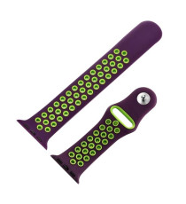 CINTURINO IN SILICONE NERO/VERDE2 38MM 40MM MISURA L MOD. NIKE APPLE WATCH SERIE 2-3-4-5 ALTA QUALITA' CHIUSURA PIN-AND-TUCK CINTURINO IN SILICONE NERO/VERDE2 38MM 40MM MISURA L MOD. NIKE APPLE WATCH SERIE 2-3-4-5 ALTA QUALITA' CHIUSURA PIN-AND-TUCK
