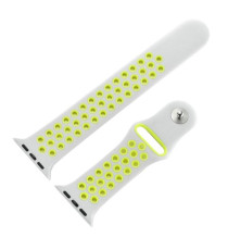 CINTURINO IN SILICONE ROSA/VERDE 38MM 40MM MISURA S MOD. NIKE APPLE WATCH SERIE 2-3-4-5 ALTA QUALITA' CHIUSURA PIN-AND-TUCK CINTURINO IN SILICONE ROSA/VERDE 38MM 40MM MISURA S MOD. NIKE APPLE WATCH SERIE 2-3-4-5 ALTA QUALITA' CHIUSURA PIN-AND-TUCK