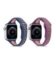 CINTURINO IN SILICONE VIOLA/VERDE 38MM 40MM MISURA L MOD. NIKE APPLE WATCH SERIE 2-3-4-5 ALTA QUALITA' CHIUSURA PIN-AND-TUCK CINTURINO IN SILICONE VIOLA/VERDE 38MM 40MM MISURA L MOD. NIKE APPLE WATCH SERIE 2-3-4-5 ALTA QUALITA' CHIUSURA PIN-AND-TUCK