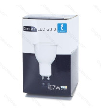 LAMPADINA SMART LED GU10 7W C37 WIFI RGB+CCT 3000K-6500K 450 LUMEN D50*H72mm COMPATIBILE CON ALEXA E GOOGLE ASSISTANT FARETTO LAMPADINA SMART LED GU10 7W C37 WIFI RGB+CCT 3000K-6500K 450 LUMEN D50*H72mm COMPATIBILE CON ALEXA E GOOGLE ASSISTANT FARETTO