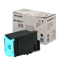 TONER MX-C30GT-B NERO ORIGINALE MXC30GTB PER SHARP MX-C250F MX-C300W MX-C303W MX-C304 MX-C30 6.000 PAGINE 