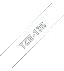 CASSETTA NASTRO TZ-133 TZe-133 COMPATIBILE BROTHER LAMINATO AZZURRO SU TRASPARENTE 12mmX8m TZ133 LAMINATO AZZURRO SU TRASPARENTE