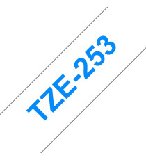 CASSETTA NASTRO TZ-252 TZe-252 COMPATIBILE BROTHER LAMINATO TESTO ROSSO SU BIANCO 24mmX8mt TZ252 LAMINATO ALTA QUALITA' 