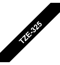 CASSETTA NASTRO TZ-315 COMPATIBILE BROTHER LAMINATO BIANCO/NERO 6mmX8m TZ-315 TZe-315 (LAMINATO BIANCO SU NERO)