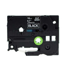 CASSETTA NASTRO TZ-344 TZe-344 COMPATIBILE BROTHER LAMINATO TESTO ORO SU NERO 18mmX8mt TZ344 LAMINATO ALTA QUALITA' 