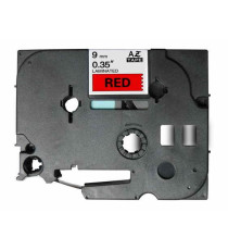 CASSETTA NASTRO TZ-335 COMPATIBILE BROTHER LAMINATO BIANCO/NERO 12mmX8m TZ-335 TZe-335 (LAMINATO BIANCO SU NERO)