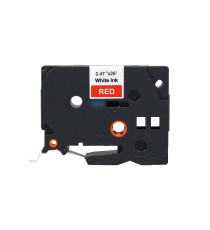 CASSETTA NASTRO TZ-421 COMPATIBILE BROTHER LAMINATO NERO/ROSSO 9mmX8m TZ-421 TZe-421 (LAMINATO NERO SU ROSSO)