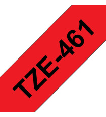 CASSETTA NASTRO TZ-365 TZe-365 COMPATIBILE BROTHER LAMINATO TESTO BIANCO SU NERO 36mmX8mt TZ365 LAMINATO ALTA QUALITA' 