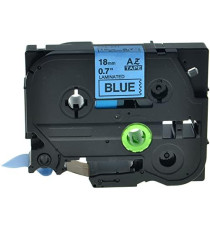 CASSETTA NASTRO TZ-441 TZe-441 COMPATIBILE BROTHER LAMINATO TESTO NERO SU ROSSO 18mmX8mt TZ441 LAMINATO ALTA QUALITA' 