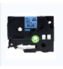 CASSETTA NASTRO TZ-451 TZe-451 COMPATIBILE BROTHER LAMINATO TESTO NERO SU ROSS 24mmX8mt TZ451 LAMINATO ALTA QUALITA' 