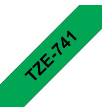 CASSETTA NASTRO TZ-541 TZe-541 COMPATIBILE BROTHER LAMINATO TESTO NERO SU BLU 18mmX8mt TZ541 LAMINATO ALTA QUALITA' 