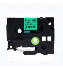 CASSETTA NASTRO TZ-651 TZe-651 COMPATIBILE BROTHER LAMINATO TESTO NERO SU GIALLO 24mmX8mt TZ651 LAMINATO ALTA QUALITA' 