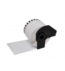 ETICHETTE DK22211 29mmX15,94MT COMPATIBILI BIANCHE ROTOLO CONTINUO PER BROTHER QL1000 1050 1060 WHITE DK-22211 CON SUPPORTO