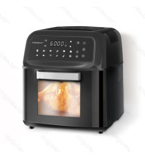 FRIGGITRICE E FORNO AD ARIA DA 10 LITRI - 1650W - TOUCH SCREEN LED - IN ALLUMINIO - DOPPIO CESTELLO - GIRARROSTO AIGOSTAR FRIGGITRICE E FORNO AD ARIA DA 10 LITRI - 1650W - TOUCH SCREEN LED - IN ALLUMINIO - DOPPIO CESTELLO - GIRARROSTO AIGOSTAR