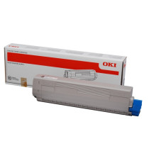 OKI C822BK NERO 44844616 ORIGINALE TONER PER OKI C822,C822N,C822DN CAPACITA' 7.000 PAGINE