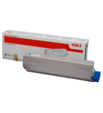 OKI C822C CIANO 44844615 ORIGINALE TONER PER OKI C822,C822N,C822DN CAPACITA' 7.300 PAGINE
