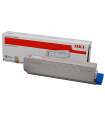 OKI C822M MAGENTA 44844614 ORIGINALE TONER PER OKI C822,C822N,C822DN CAPACITA' 7.300 PAGINE