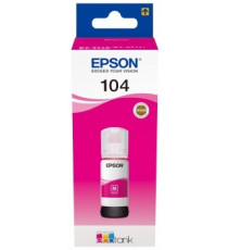 ECOTANK T104M MAGENTA ORIGINALE INCHIOSTRO C13T00P340 PER ECOTANK ET-2710,2711,2720,2726,4700 CAPACITA 65ml ECOTANK T104M MAGENTA ORIGINALE INCHIOSTRO C13T00P340 PER ECOTANK ET-2710,2711,2720,2726,4700 CAPACITA 65ml