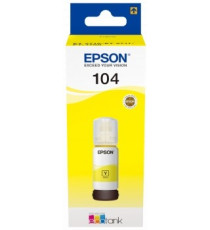 ECOTANK T104Y GIALLO ORIGINALE INCHIOSTRO C13T00P440 PER ECOTANK ET-2710,2711,2720,2726,4700 CAPACITA 65ml ECOTANK T104Y GIALLO ORIGINALE INCHIOSTRO C13T00P440 PER ECOTANK ET-2710,2711,2720,2726,4700 CAPACITA 65ml