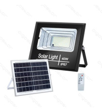 FARO LED CON PANNELLO SOLARE MOD1 40W 410 LUMEN 6500K LUCE FREDDA IP67 MISURA L230*H190*W52mm POLICRISTALLINO - BATTERIA 12 ORE FARO LED CON PANNELLO SOLARE MOD1 40W 410 LUMEN 6500K LUCE FREDDA IP67 MISURA L230*H190*W52mm POLICRISTALLINO - BATTERIA 12 ORE