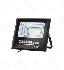 FARO LED CON PANNELLO SOLARE MOD1 40W 410 LUMEN 6500K LUCE FREDDA IP67 MISURA L230*H190*W52mm POLICRISTALLINO - BATTERIA 12 ORE FARO LED CON PANNELLO SOLARE MOD1 40W 410 LUMEN 6500K LUCE FREDDA IP67 MISURA L230*H190*W52mm POLICRISTALLINO - BATTERIA 12 ORE