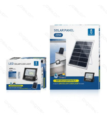 FARO LED CON PANNELLO SOLARE MOD1 60W 650 LUMEN 6500K LUCE FREDDA IP67 MISURA L260*H220*W70mm POLICRISTALLINO - BATTERIA 12 ORE FARO LED CON PANNELLO SOLARE MOD1 60W 650 LUMEN 6500K LUCE FREDDA IP67 MISURA L260*H220*W70mm POLICRISTALLINO - BATTERIA 12 ORE
