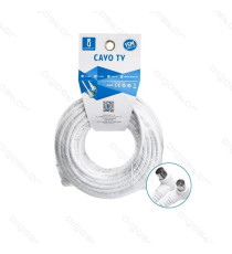 CAVO ANTENNA TV 15MT AD ANGOLO RETTO 90 GRADI MASCHIO/FEMMINA BIANCO CERTIFICAZIONE CE - CONNETTORE SPINOTTO AD ANGOLO CAVO ANTENNA TV 15MT AD ANGOLO RETTO 90 GRADI MASCHIO/FEMMINA BIANCO CERTIFICAZIONE CE - CONNETTORE SPINOTTO AD ANGOLO