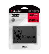 HARD DISK KINGSTON A400 2,5" SSD 240GB SA400S37/240G SATA Rev. 3.0 (6Gb/s) SATA 3 - STATO SOLIDO - VELOCITA LETTURA 500 MBs HARD DISK KINGSTON A400 2,5" SSD 240GB SA400S37/240G SATA Rev. 3.0 (6Gb/s) SATA 3 - STATO SOLIDO - VELOCITA LETTURA 500 MBs