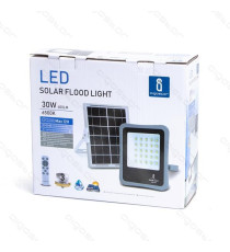 FARO LED CON PANNELLO SOLARE MOD2 30W 400 LUMEN 6500K LUCE FREDDA IP65 MISURA L176*W211*H43mm MONOCRISTALLINO - BATTERIA 12 ORE FARO LED CON PANNELLO SOLARE MOD2 30W 400 LUMEN 6500K LUCE FREDDA IP65 MISURA L176*W211*H43mm MONOCRISTALLINO - BATTERIA 12 ORE