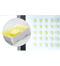 FARO LED CON PANNELLO SOLARE MOD2 30W 400 LUMEN 6500K LUCE FREDDA IP65 MISURA L176*W211*H43mm MONOCRISTALLINO - BATTERIA 12 ORE FARO LED CON PANNELLO SOLARE MOD2 30W 400 LUMEN 6500K LUCE FREDDA IP65 MISURA L176*W211*H43mm MONOCRISTALLINO - BATTERIA 12 ORE