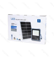 FARO LED CON PANNELLO SOLARE MOD2 300W 2400 LUMEN 6500K LUCE FREDDA IP65 MISURA L285*W352*H43mm MONOCRISTALLINO BATTERIA 12 ORE FARO LED CON PANNELLO SOLARE MOD2 300W 2400 LUMEN 6500K LUCE FREDDA IP65 MISURA L285*W352*H43mm MONOCRISTALLINO BATTERIA 12 ORE