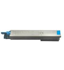 TONER OKI 43459323 C 3520 3530 MC 350 MC 360 RIGENERATO CIANO