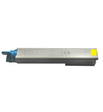 TONER OKI 43459321 C 3520 3530 MC 350 MC 360 RIGENERATO YELLOW