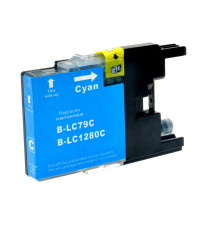 BROTHER 1280 LC-1280 C COMPATIBILE ALTA CAPACITA' 20ML