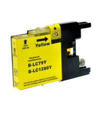 BROTHER 1280 LC-1280 Y COMPATIBILE ALTA CAPACITA' 20ML