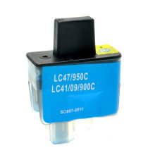 BROTHER LC-900 CYAN COMPATIBILE ALTA CAPACITA' 19ML BROTHER LC-900 CYAN COMPATIBILE ALTA CAPACITA' 19ML