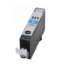 CANON CLI 521 CYAN COMPATIBILE CON CHIP CANON CLI 521 CYAN COMPATIBILE CON CHIP