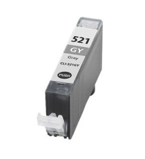CARTUCCIA CANON CLI-521 GRIGIA COMPATIBILE PER CANON Ip3600/IP4600/MP540/MP620/MP630/980 CLI521G CAPACITA' 10ML