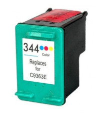CARTUCCIA HP 343 COLORE RIGENERATA PER HP DeskJet 460XX/5740/5745/6520 C8766E CAPACITA' 18ML(6MLX3)