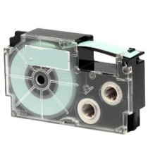 CASSETTA NASTRO XR-18YW CASIO COMPATIBILE 18mmx8mt LABELING GIALLA PER CASIO KL100,KL2000,KL60,KL7000 (NERO SU GIALLO)