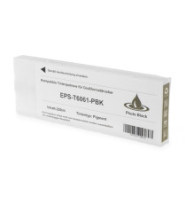 CARTUCCIA EPSON T6061 PHOTO BLACK COMPATIBILE PER EPSON Stylus Pro 4800,4880 C13T606100 CAPACITA' 220ML PIGMENTATO -CON CHIP-