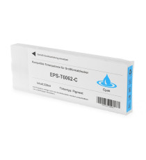 CARTUCCIA EPSON T6061 PHOTO BLACK COMPATIBILE PER EPSON Stylus Pro 4800,4880 C13T606100 CAPACITA' 220ML PIGMENTATO -CON CHIP-