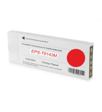 CARTUCCIA EPSON T6142 CIANO COMPATIBILE PER EPSON Stylus Pro4400 4450 C13T614200 CAPACITA' 220ML PIGMENTATO -CON CHIP-