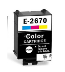 CARTUCCIA EPSON T2670 COLORE COMPATIBILE PER EPSON WF-100W C13T26704010 CAPACITA' 11,4ML - 250 PAGINE CARTUCCIA EPSON T2670 COLORE COMPATIBILE PER EPSON WF-100W C13T26704010 CAPACITA' 11,4ML - 250 PAGINE