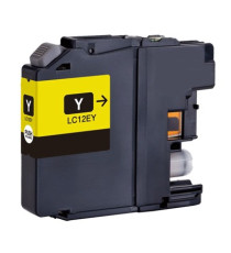 CARTUCCIA BROTHER LC-12EBK NERA COMPATIBILE PER BROTHER MFC-J6925DW LC12E 50ML 2.400 PAGINE